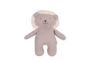 Przytulanka lew beige melange bawełna organiczna