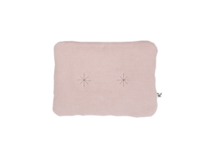 MUSLIN PILLOW DUSTY PINK
