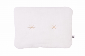 MUSLIN PILLOW ECRU