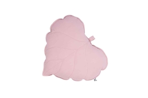 Poduszka liść dusty pink