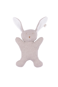 Przytulanka królik organic beige melange 