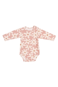 BODY LONGSLEEVE ORGANIC BLUSH DAISIES