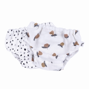 Bloomers set dots & garden fruits