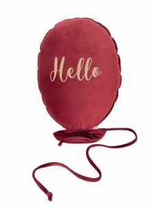 Balon dekoracyjny delux carmin red