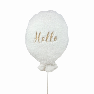 Balon dekoracyjny fluffy ecru