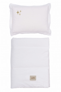 Pościel washed cotton z wypełnieniem Stars ecru