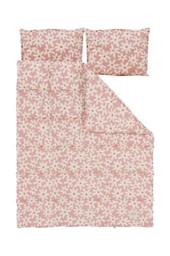 POŚCIEL BAWEŁNIANA BLUSH DAISIES 200cm x 220cm 2.jpg