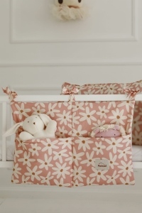 Organizer do łóżeczka Blush Daisy