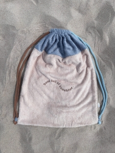 Plecka/Worek bambusowy Sand/Blue