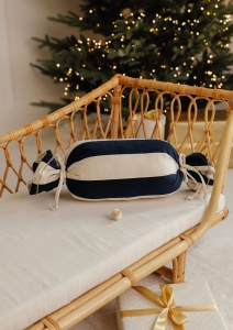 Poduszka Świąteczna Cukierek Royal Blue