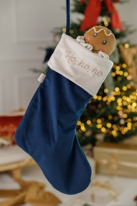 Skarpeta Świąteczna Personalizowana Royal Blue